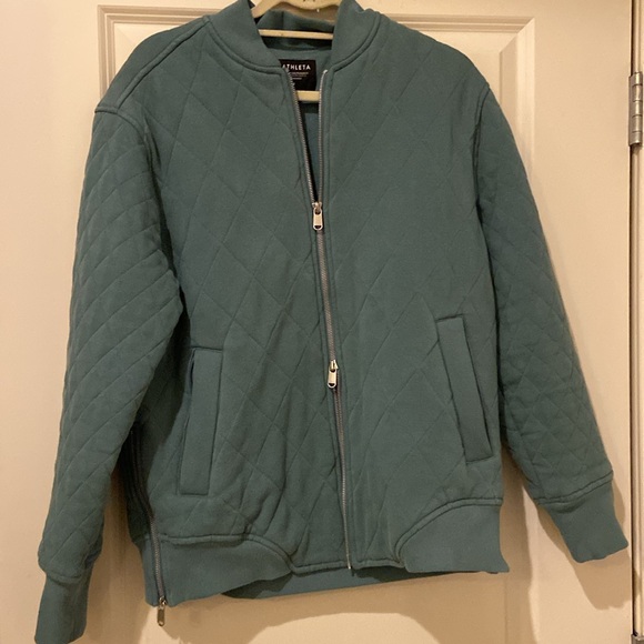 Athleta Retroplush Bomber Jacket - Picture 6 of 11